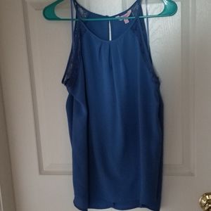 Candies Dress Tank with Lace Detail